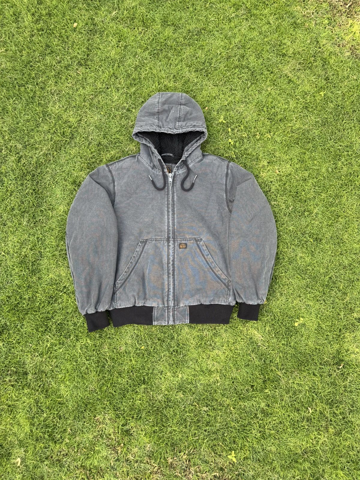 Superdry Superdry Vintage Workwear Hooded Bomber jacket Size US L / EU 52-54 / 3 - 1 Thumbnail