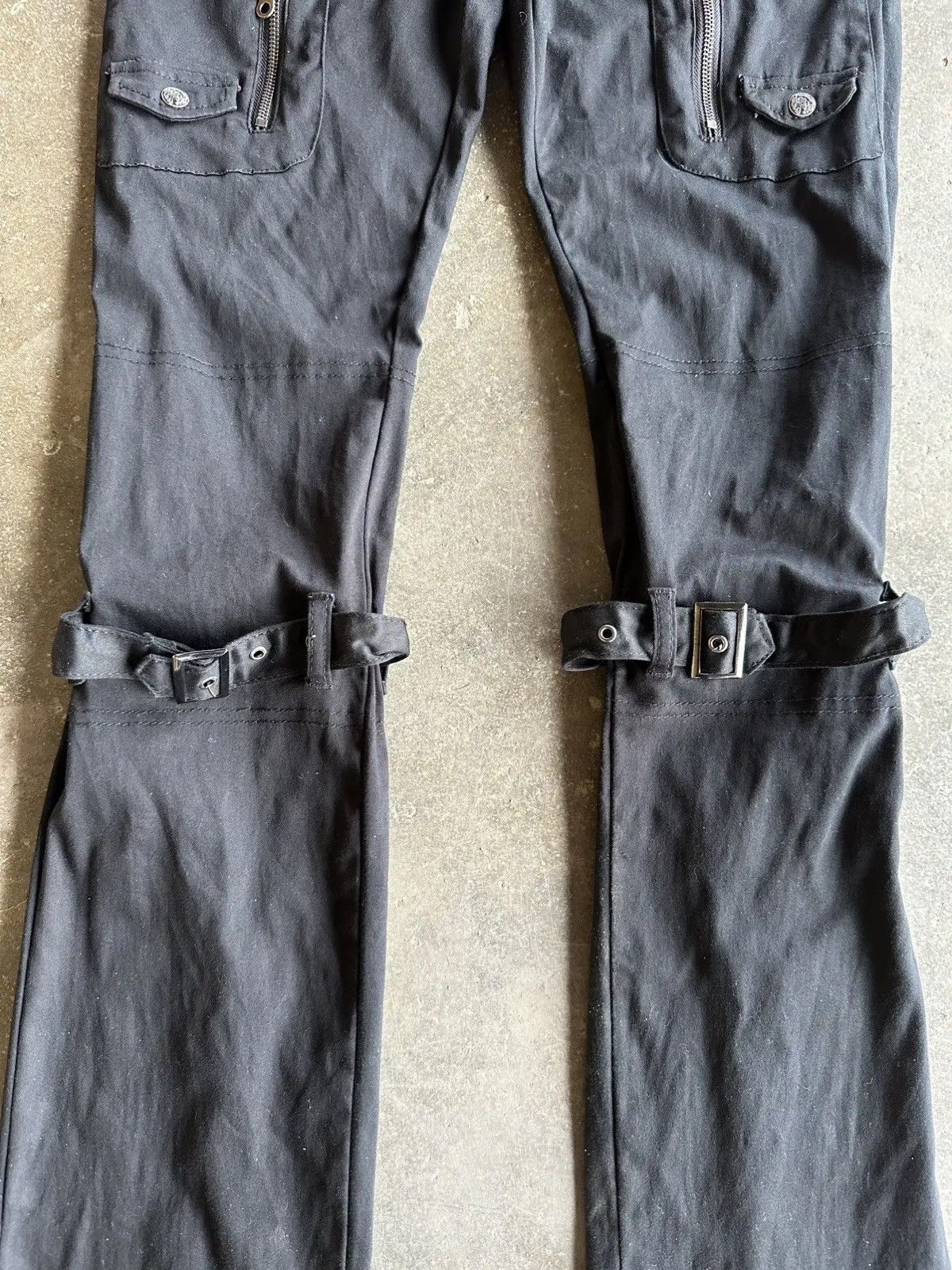 If Six Was Nine W31 L32 🔥 BONDAGE VINTAGE CLONE DEVGRU TROUSERS PUNK PANTS Size US 31 - 11 Thumbnail
