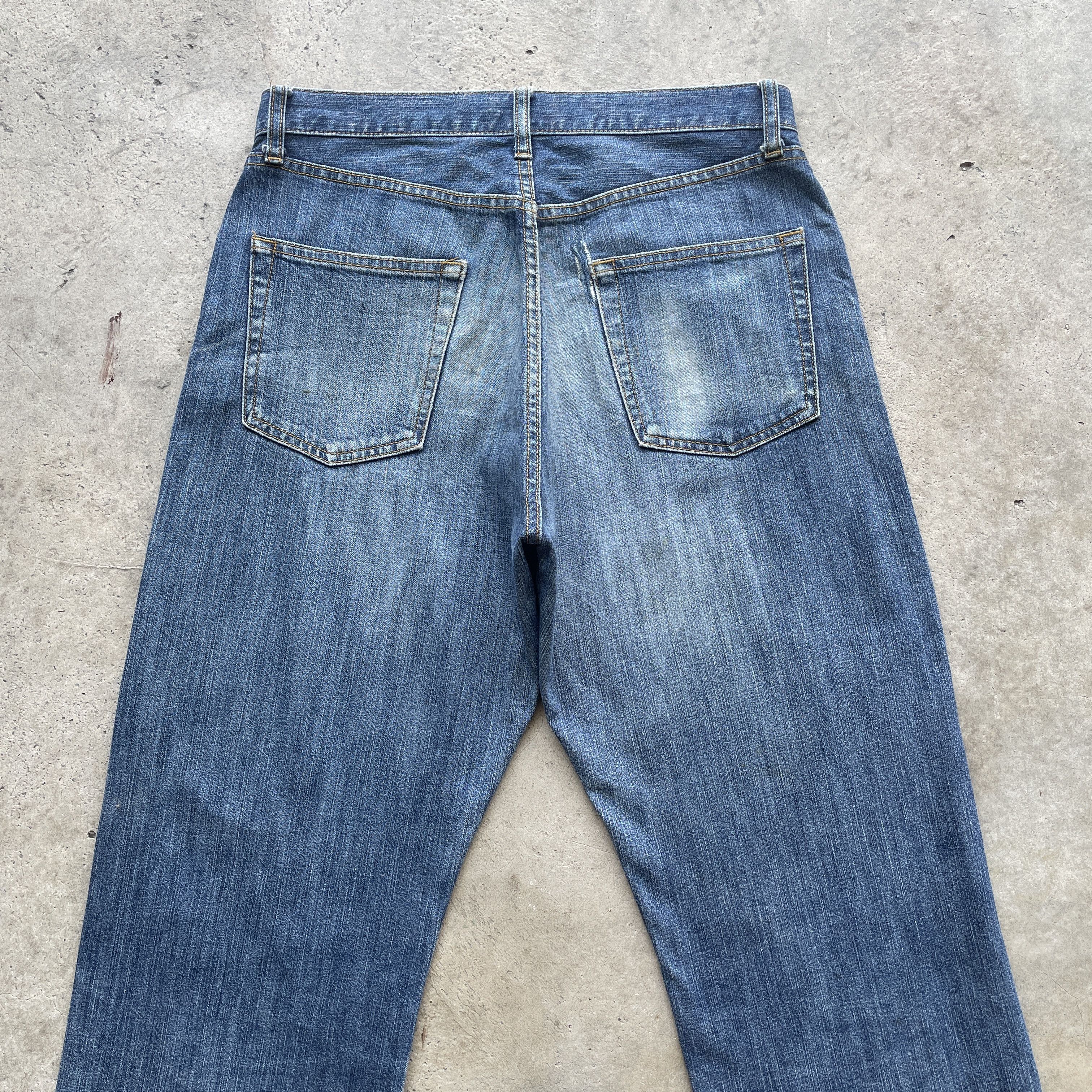 Japanese Brand × Vintage VINTAGE JAPANESE FADED BLUE DENIM PANTS JEANS W31x29 Size US 31 - 9 Thumbnail