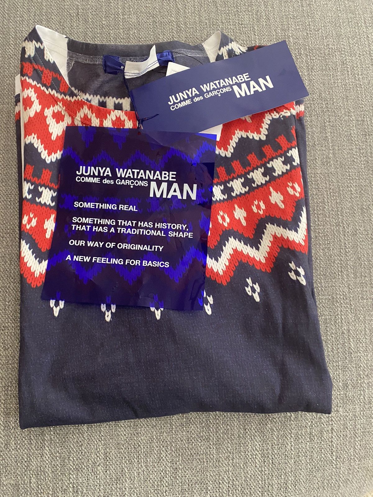 Comme des Garcons × Junya Watanabe Nordic Style Comme des Garçons Junya Watanabe Shirt Size US M / EU 48-50 / 2 - 4 Thumbnail