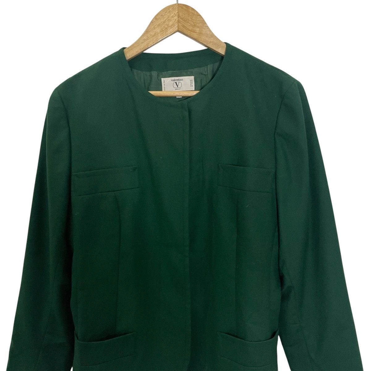 Valentino Vintage Valentino Miss V Jacket Size L / US 10 / IT 46 - 2 Thumbnail