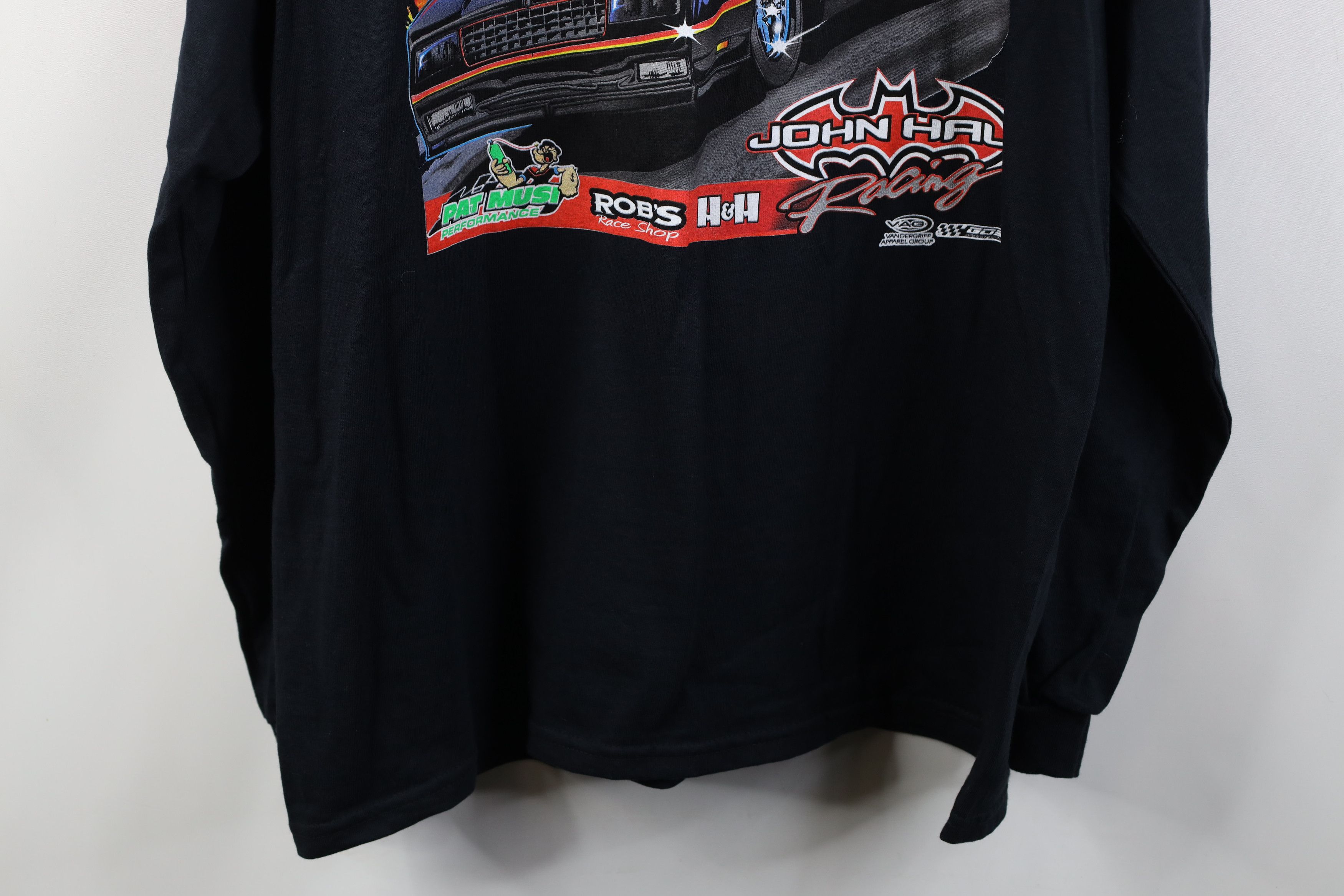Vintage Vintage Y2K Batman John Hall Racing Long Sleeve T-Shirt Size US XL / EU 56 / 4 - 15 Thumbnail