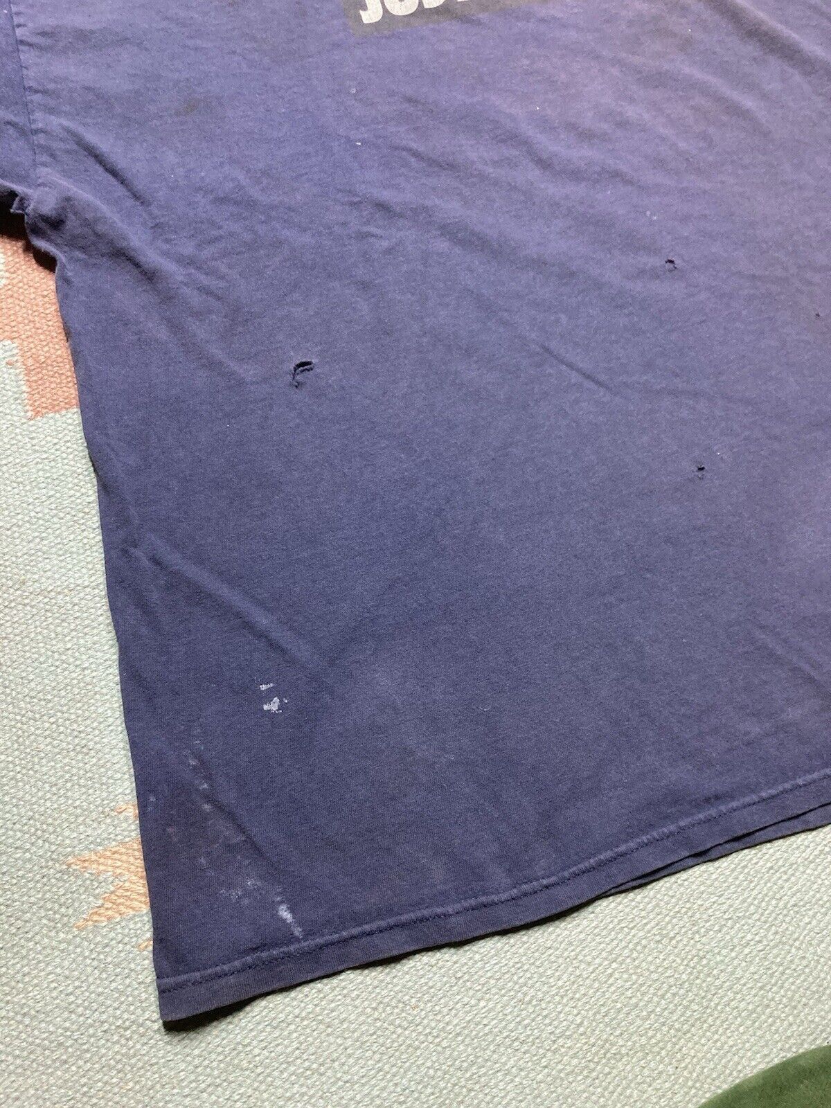 Nike × Vintage Nike t shirt just do it swoosh check distressed faded XXL Size US XXL / EU 58 / 5 - 3 Thumbnail