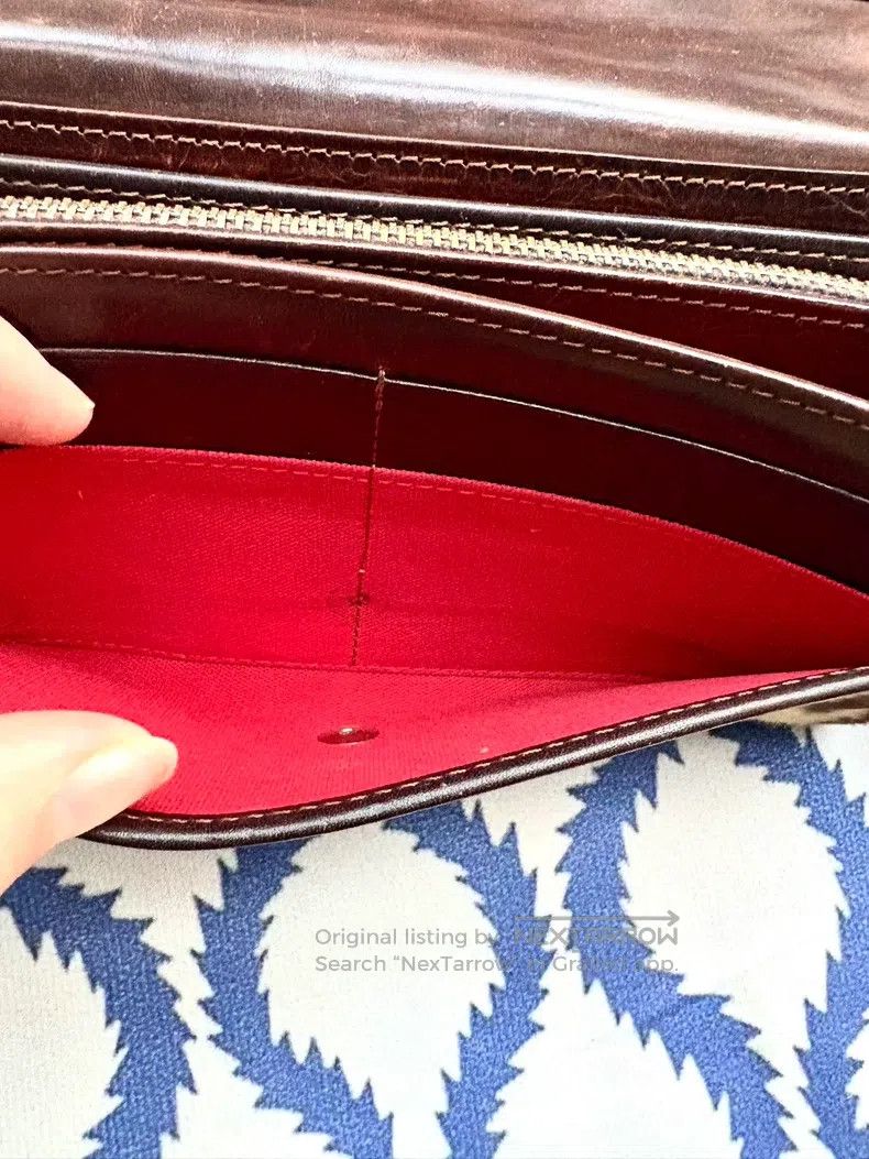 Vivienne Westwood Vivienne Westwood Leopard Print Velvet Heart Arrow Wallet Size ONE SIZE - 8 Thumbnail