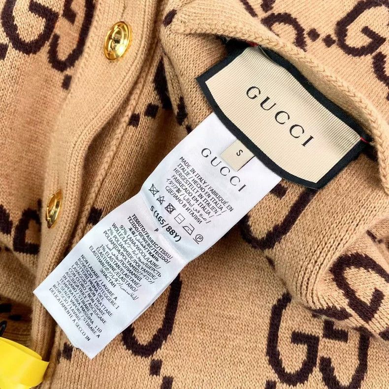 Gucci Gucci Old flower full print double-sided knitted cardigan Size S / US 4 / IT 40 - 7 Thumbnail