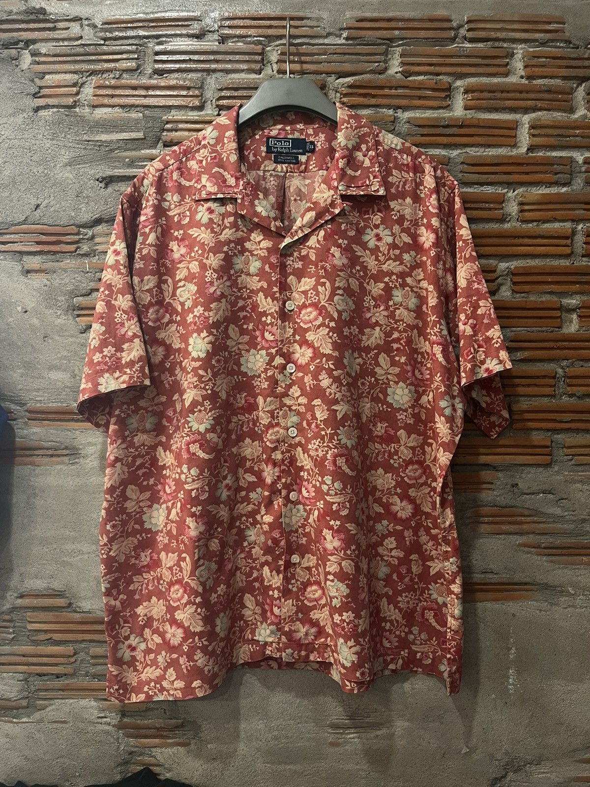 Polo Ralph Lauren Vintage Polo Ralph Lauren Hawaii Flowers aop 90’s Shirt Size US XL / EU 56 / 4 - 2 Thumbnail