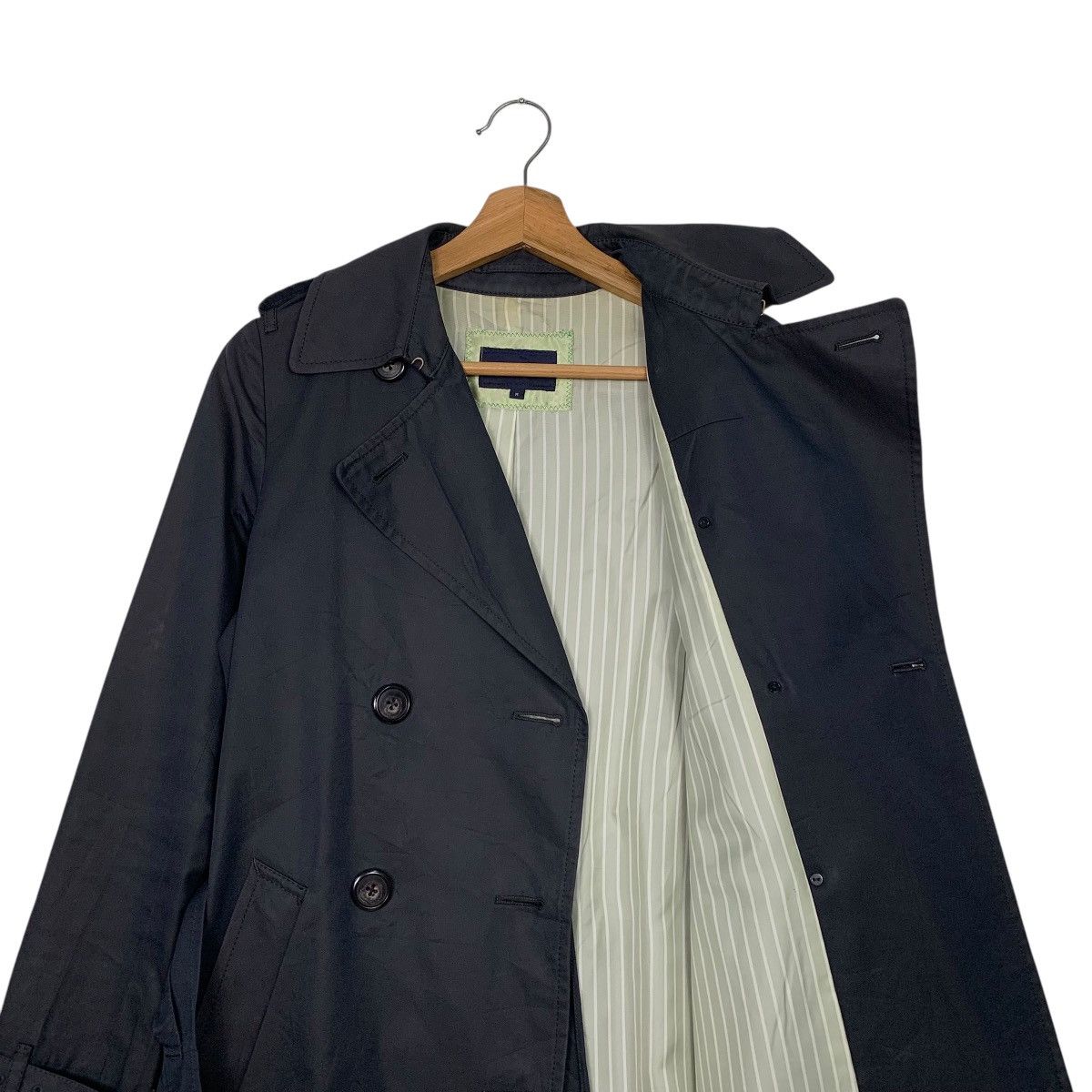 SHIPS Japanese Brand Ships Double Breasted Trenchcoat Size M / US 6-8 / IT 42-44 - 11 Thumbnail