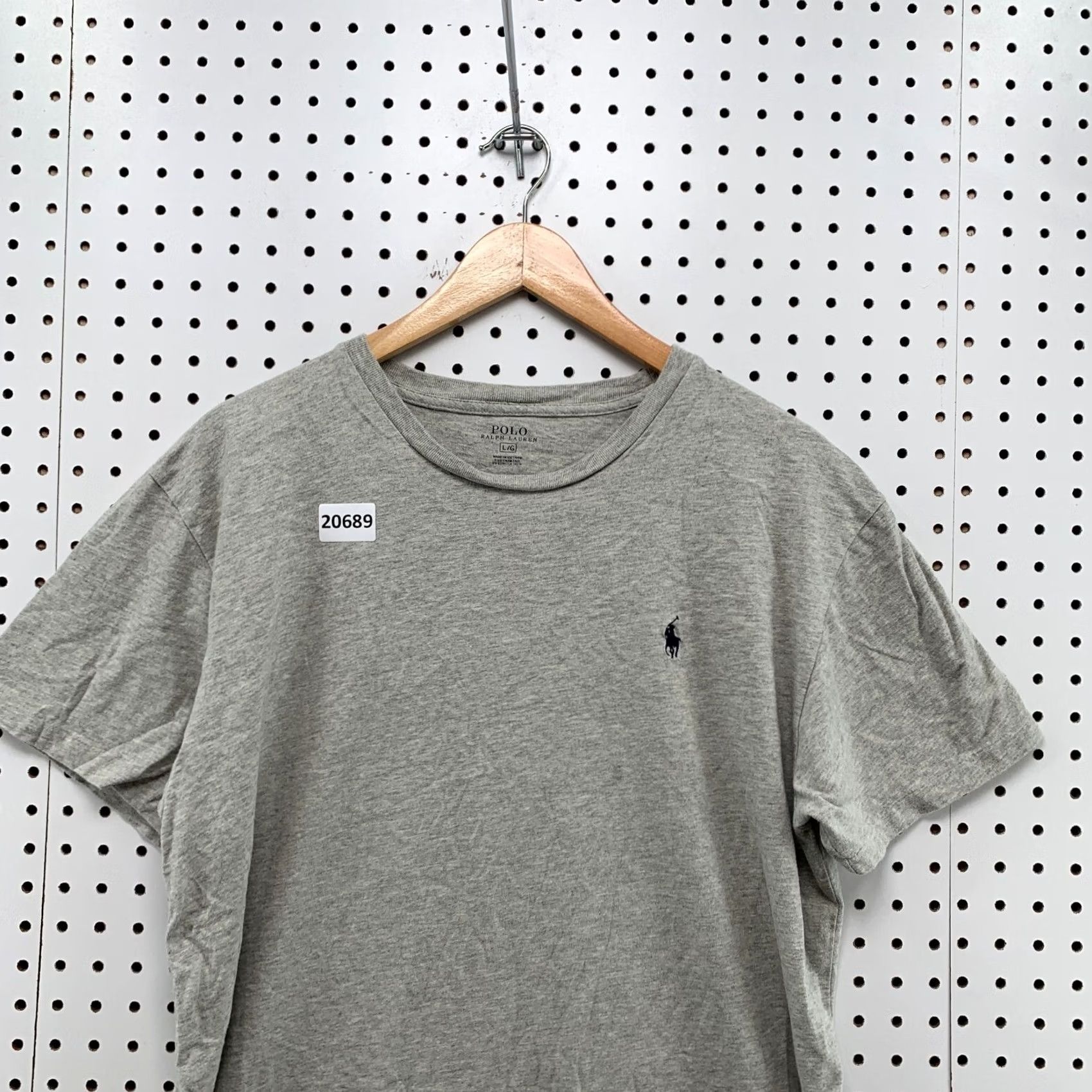 Polo Ralph Lauren Polo Ralph Lauren Shirt Mens Medium Gray Black Pony Fits Adult Mens Medium Gray Polo Ralph Lauren Shirt Size US M / EU 48-50 / 2 - 7 Thumbnail