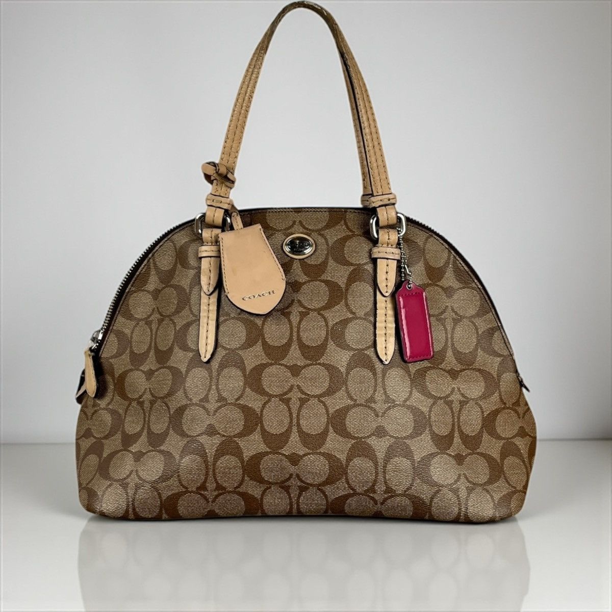 Coach Coach Signature Handtasche Bag Vintage Leder y2k brown Size ONE SIZE - 1 Thumbnail