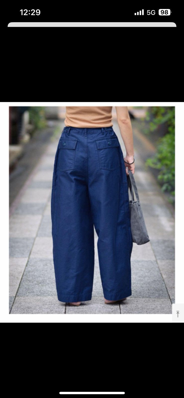 Needles Navy Needles HD pants S Size US 31 - 5 Thumbnail