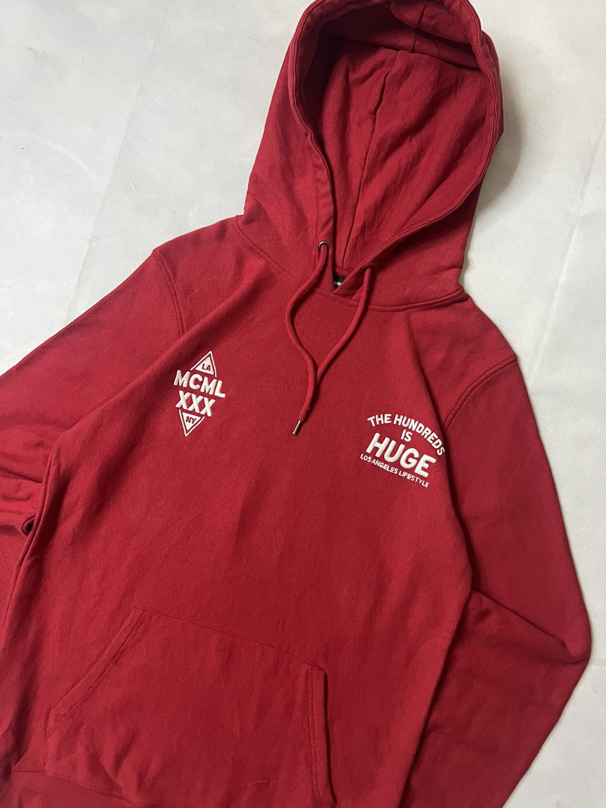 The Hundreds The Hundreds Red Pullover Hoodie Size US M / EU 48-50 / 2 - 8 Thumbnail