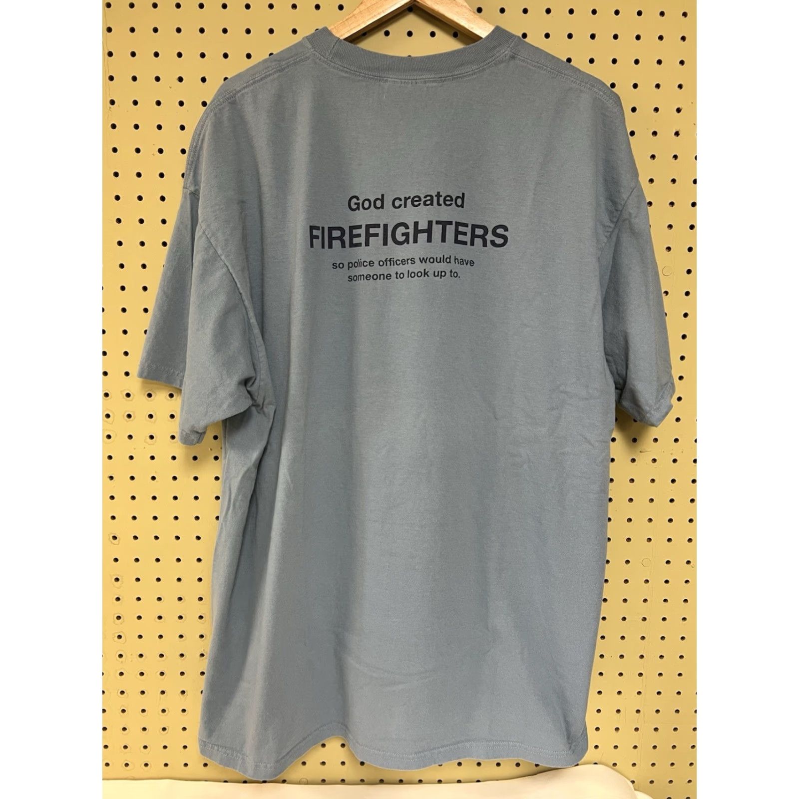 Port & Company VINTAGE Port & Company 2XL Blue T-Shirt Fire Cadet Academy Police Humor Shirt Mens Crew Neck 2007 Vermont Fire Theme Size US XXL / EU 58 / 5 - 2 Thumbnail