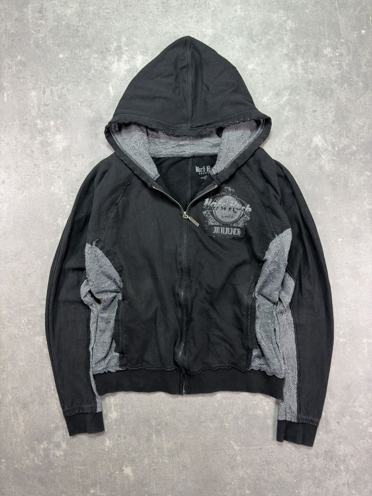 Hard Rock Cafe Hard Rock Cafe Couture Snakeskin Printed Zip Hoodie L Size L / US 10 / IT 46 - 1 Thumbnail