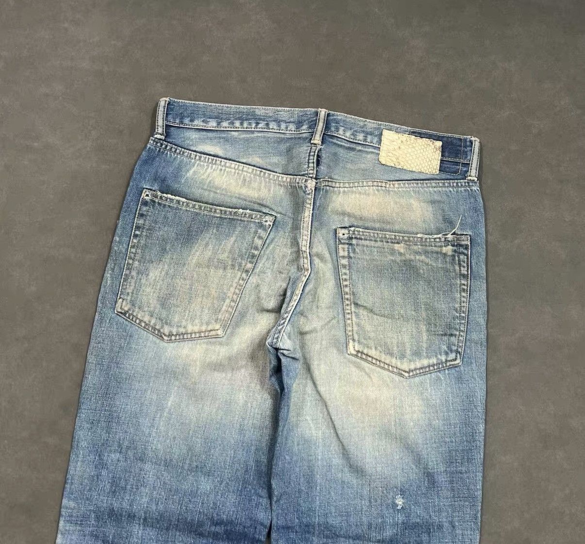 Visvim Blue Distressed Denim Jeans Size 34 Size US 34 / EU 50 - 4 Thumbnail