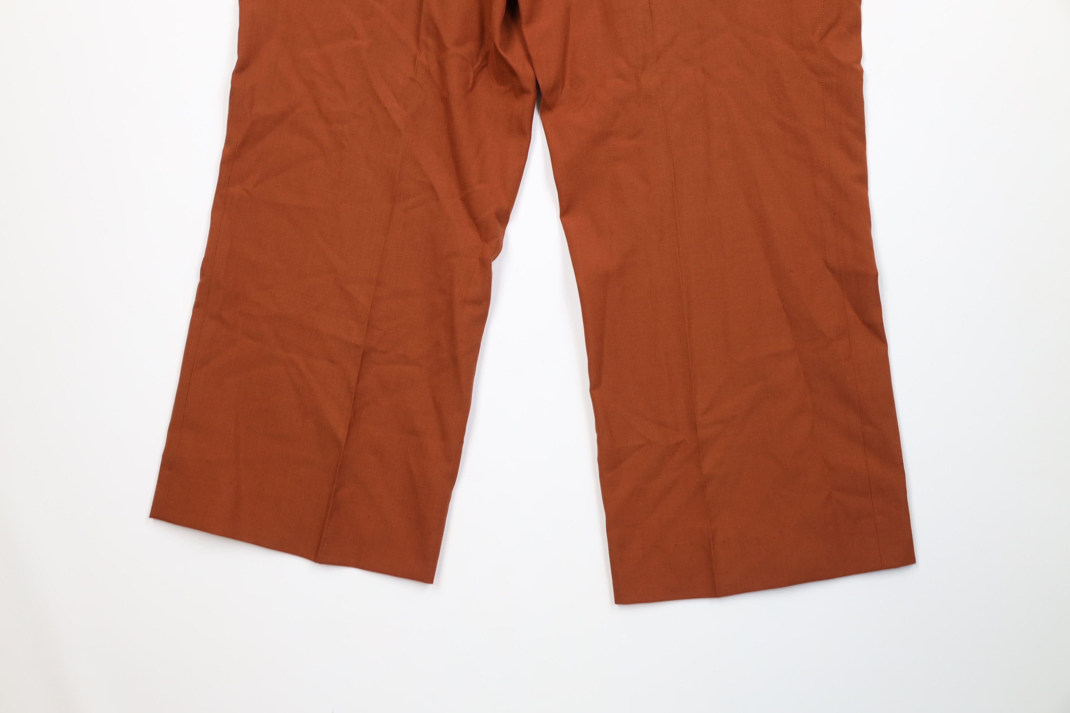 Vintage Vintage 60s Rockabilly Bell Bottoms Pants Orange USA Size US 36 / EU 52 - 11 Thumbnail