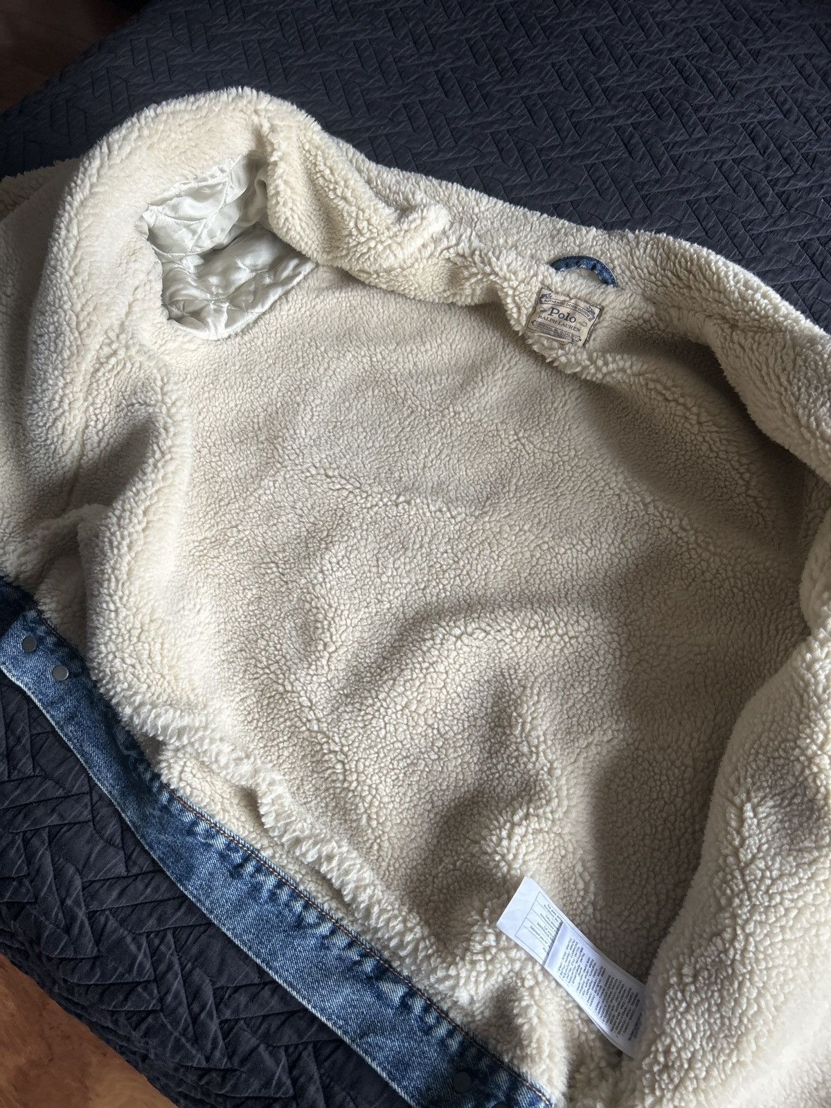 Polo Ralph Lauren Polo ralph lauren USA denim sherpa jacket Size US XL / EU 56 / 4 - 4 Thumbnail