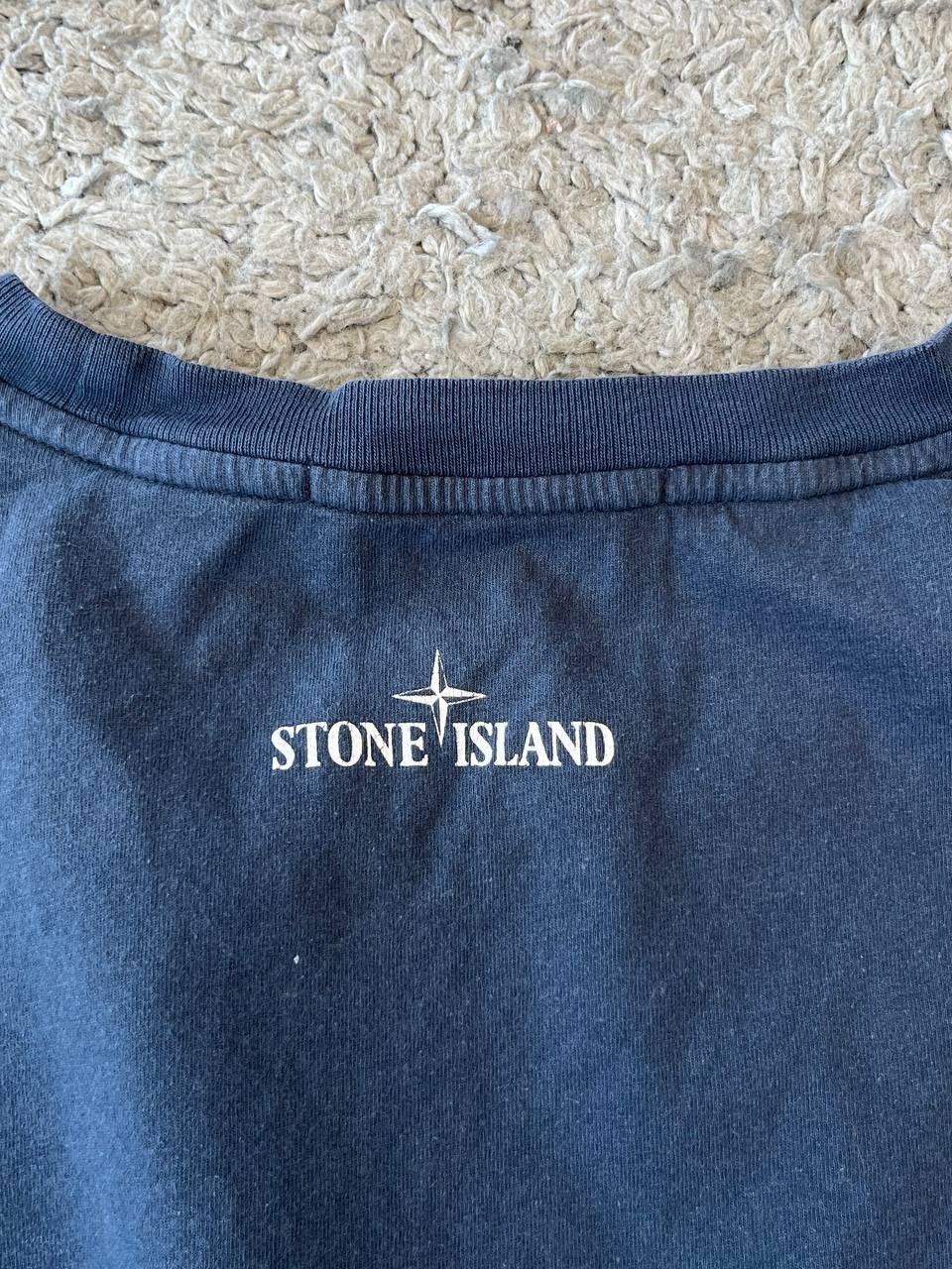 Stone Island STONE ISLAND Modern T-shirt Big Logo Blue Color size XL Size US XL / EU 56 / 4 - 8 Thumbnail