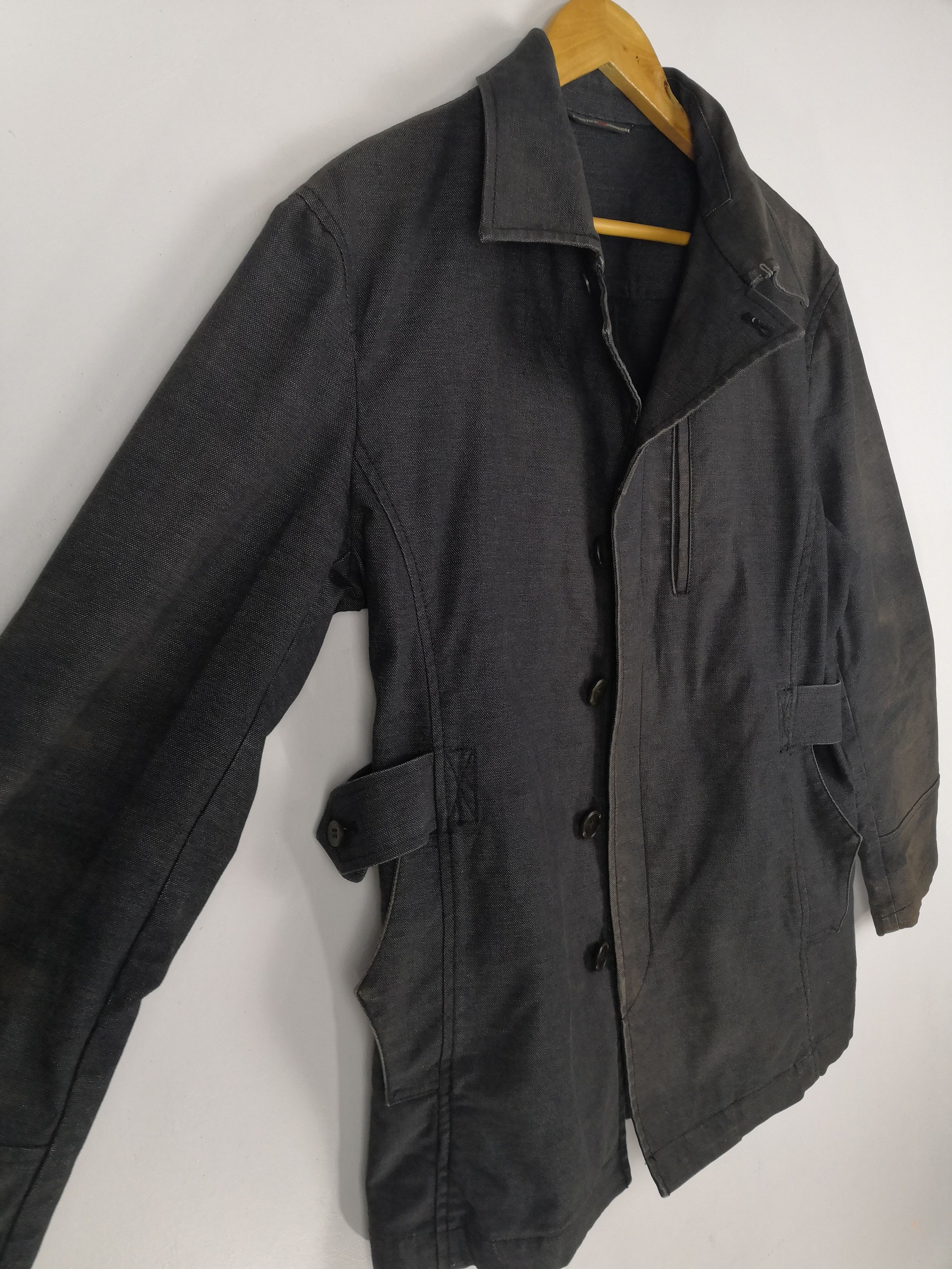 Jean Paul Gaultier Vintage 90s Jean Paul Gaultier Hard Canvas Jacket JPG Size US M / EU 48-50 / 2 - 4 Thumbnail