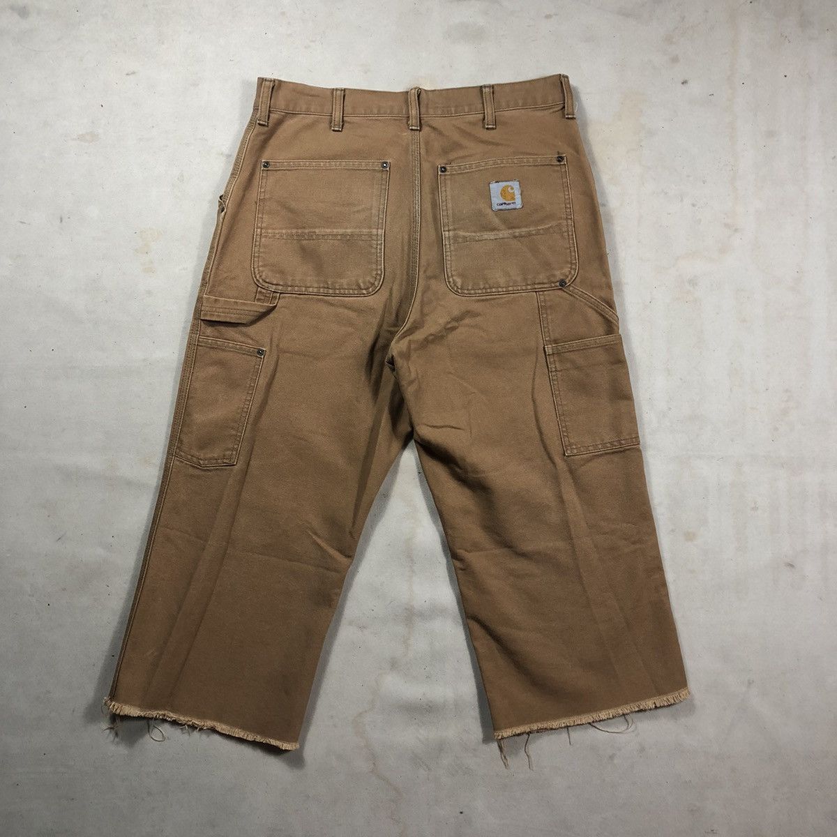 Carhartt × Vintage Carhartt OG Single Knee Cropped Pants Size US 33 - 1 Thumbnail