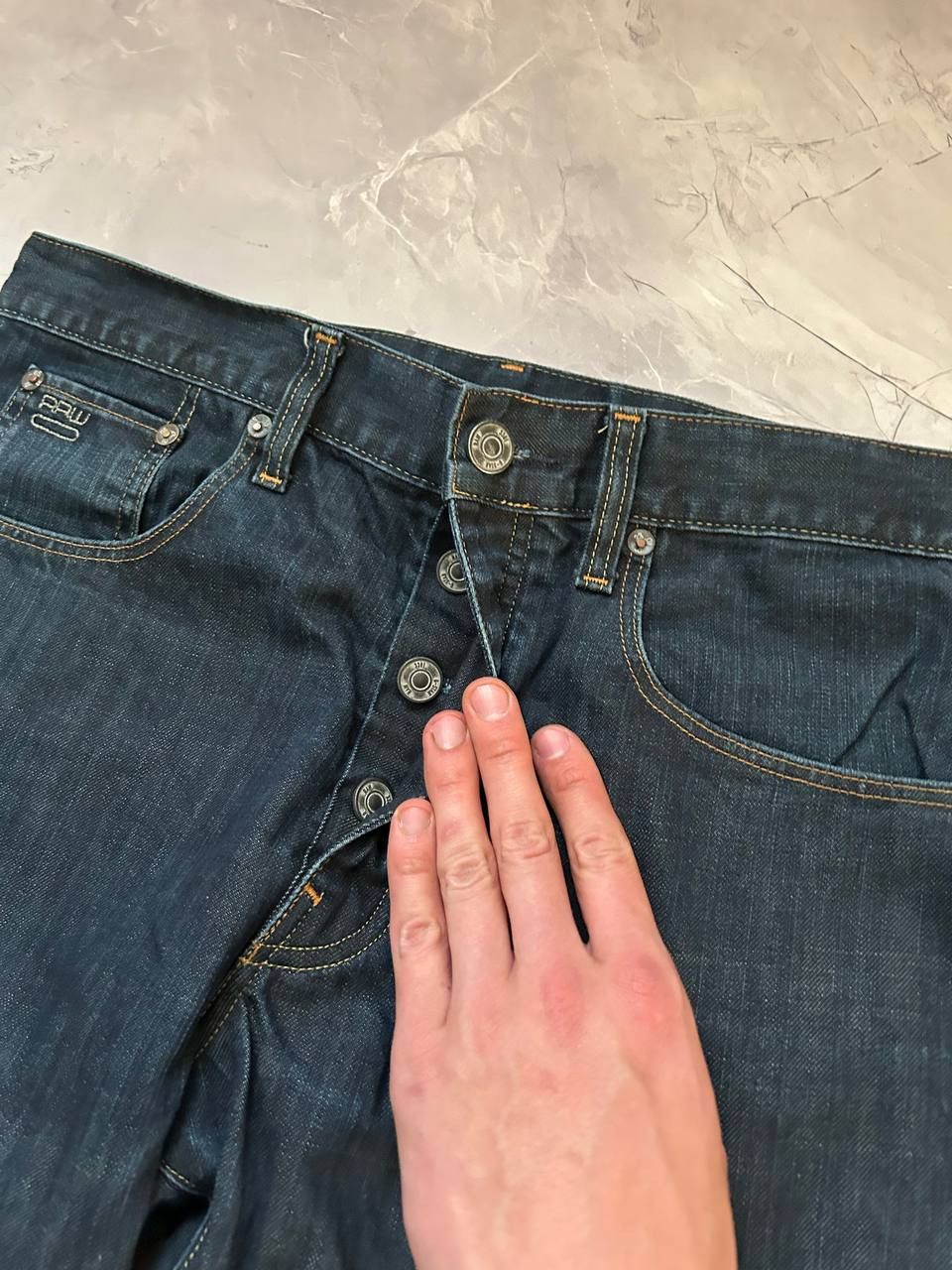 G-Star Vintage g-star raw 3301 denim jeans Size US 33 - 4 Thumbnail