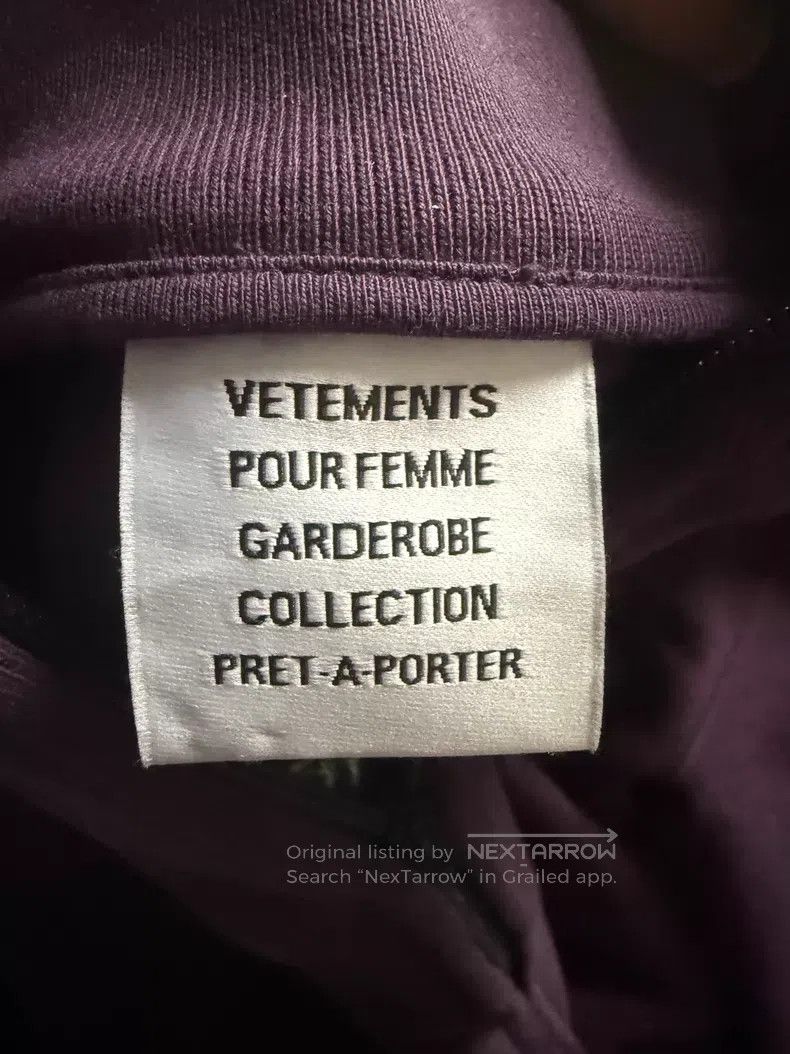 Vetements VETEMENTS Embroidered Purple Sanskrit Jacket Size US M / EU 48-50 / 2 - 4 Thumbnail