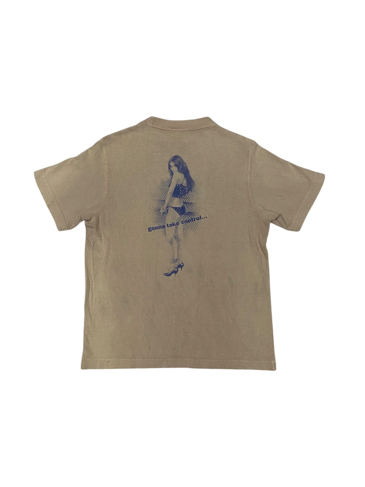 If Six Was Nine 2000s ALGONQUINS “GONNA TAKE CONTROL” SEXY GIRL GRAPHIC RARE Size US XS / EU 42 / 0 - 3 Thumbnail