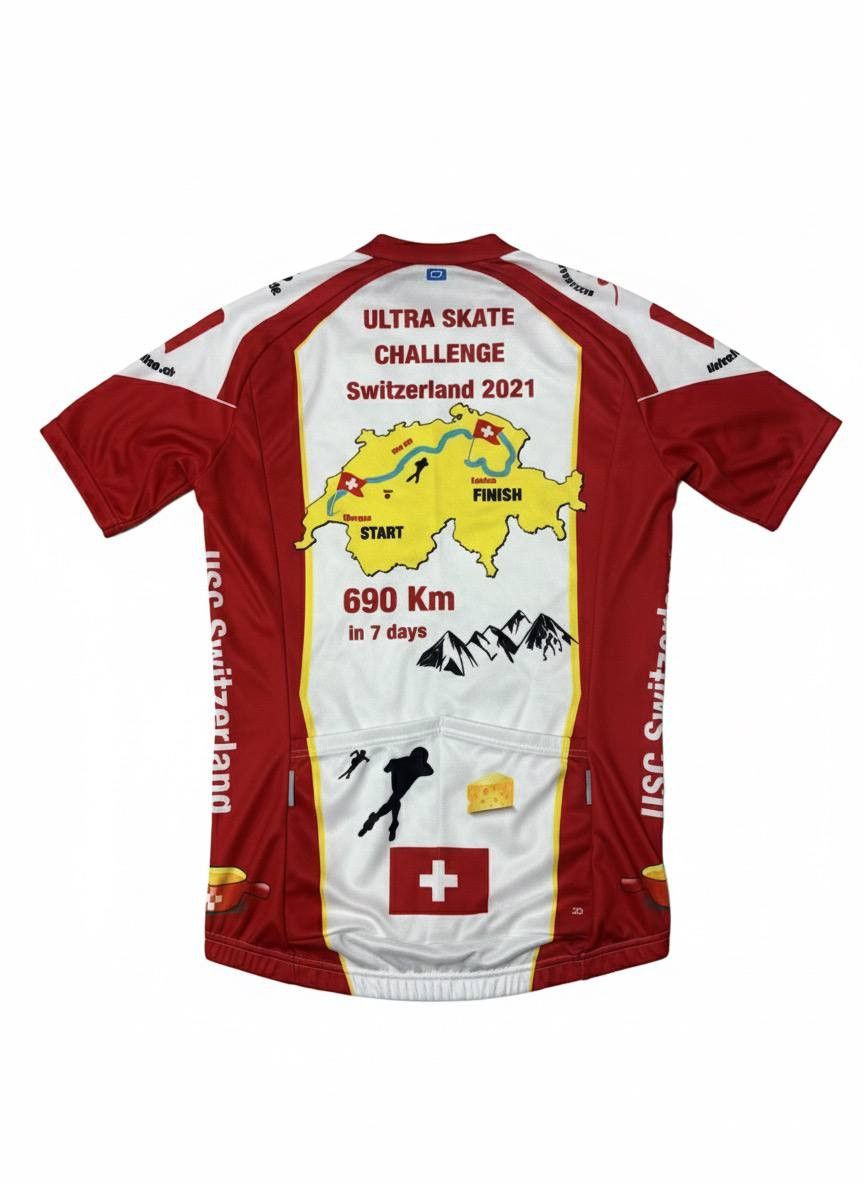 Vintage Rare Ultra Skate Challenge Switzerland 2021 Event Jersey Size US L / EU 52-54 / 3 - 1 Thumbnail