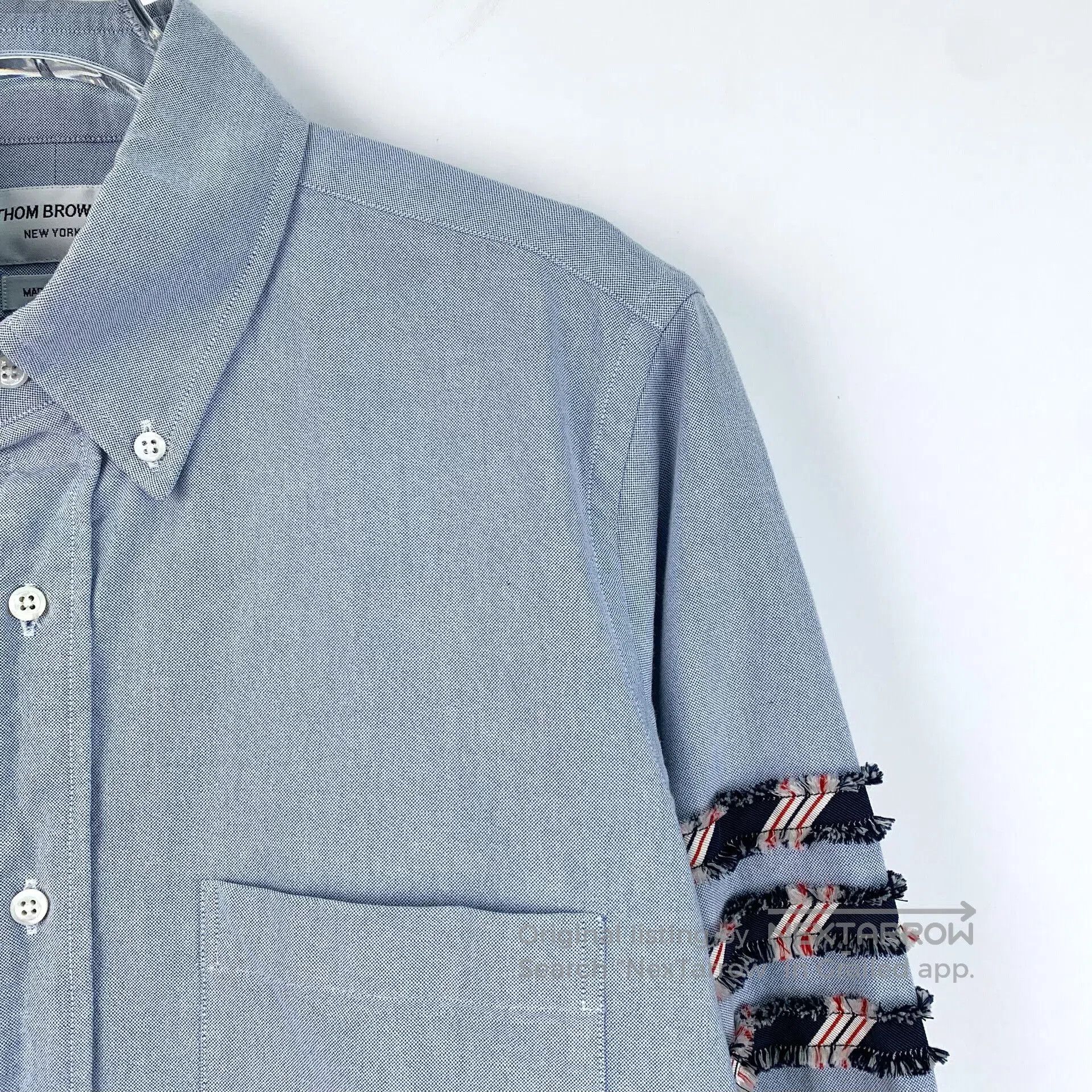 Thom Browne Thom Browne Oxford Cotton Long Sleeve Shirt. Size US S / EU 44-46 / 1 - 3 Thumbnail