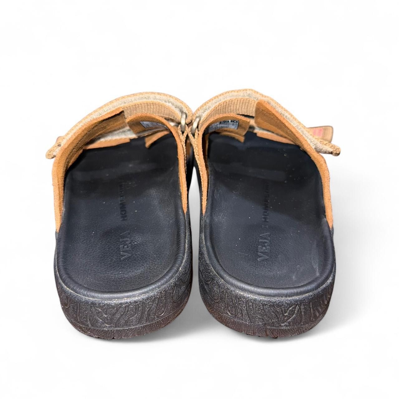 Veja Veja Men's Tan and Brown Slides Size US 7 / EU 40 - 4 Thumbnail
