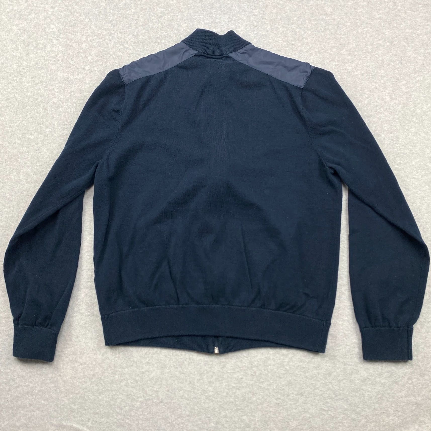 Michael Kors Michael Kors Sweater Mens XL Blue Full Zip Pockets Embroidered Logo Zipper Size US XL / EU 56 / 4 - 6 Thumbnail