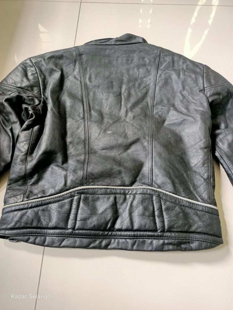 Dainese Vintage dainese black leather motorcycle jacket Size US M / EU 48-50 / 2 - 6 Thumbnail