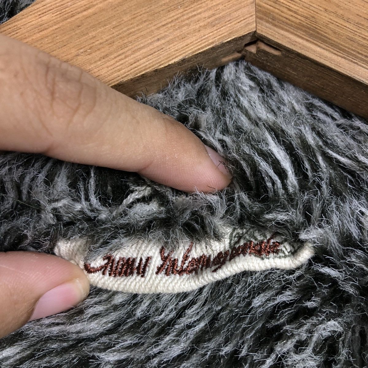 Japanese Brand 📌Vintage Biker Jacket Camouflage Mink Fur Fleece Blanket Size US L / EU 52-54 / 3 - 18 Thumbnail