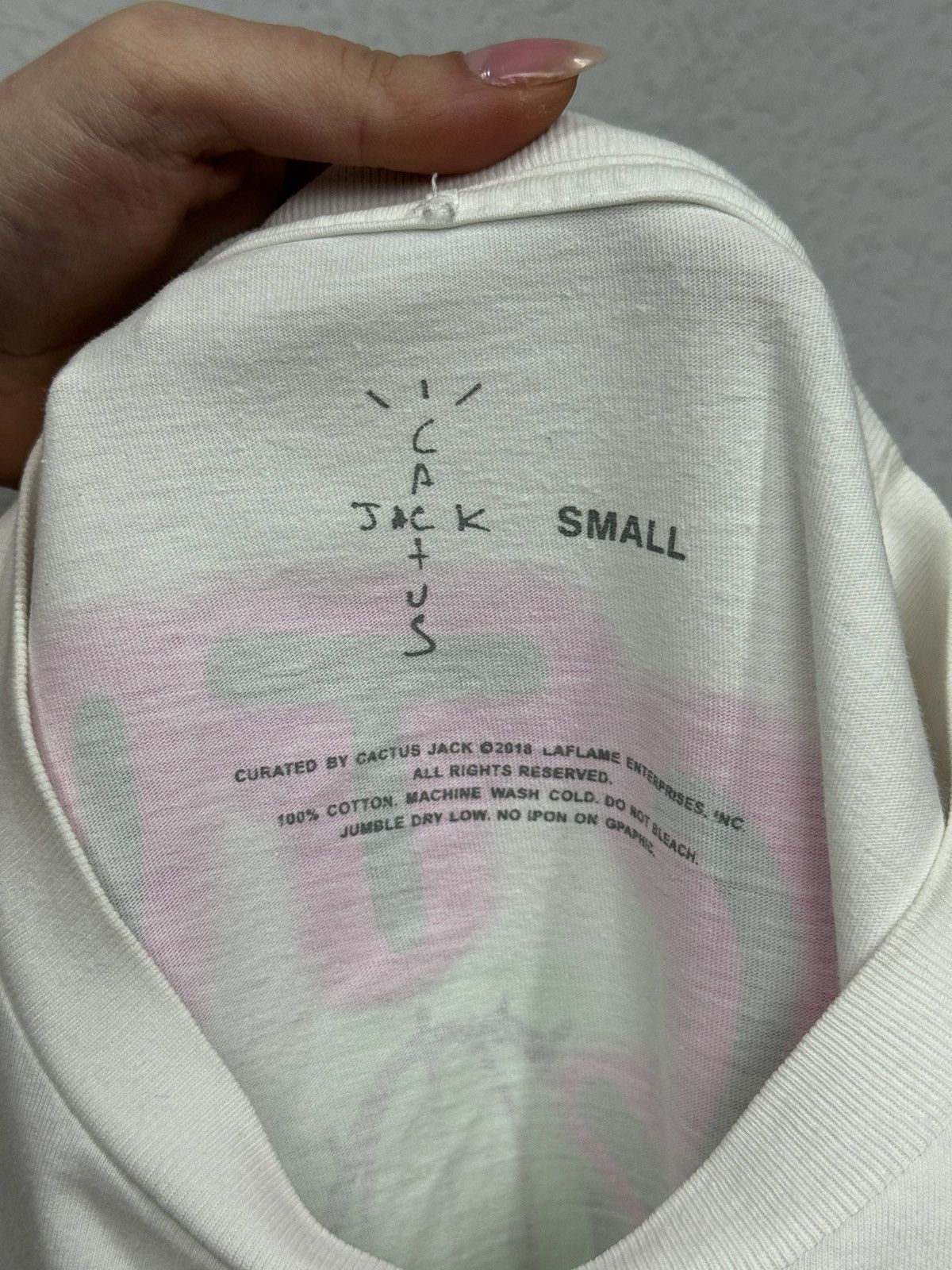 Travis Scott Vintage Jack Cactus T-shirt Travis Scott Rock Streetwear Y2k Size US S / EU 44-46 / 1 - 9 Thumbnail