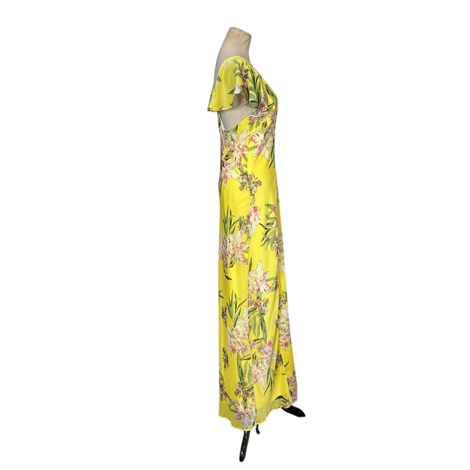 Guess Guess yellow floral maxi party dress size 4 Size S / US 4 / IT 40 - 8 Thumbnail