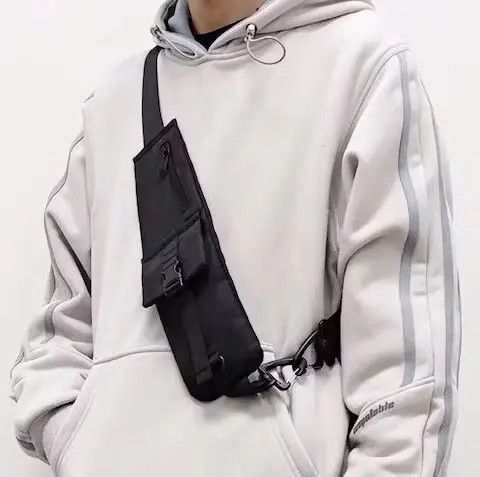 Japanese Brand Fashion y2k side bag belt bag fanny pack sling bag Size ONE SIZE - 3 Thumbnail