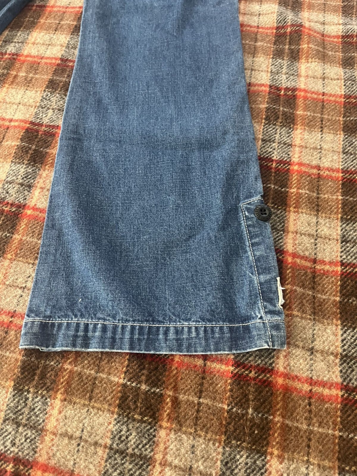 Diesel Vintage Y2K Rare Diesel Bellbottom Low Rise blue jeans 28 Size 28" / US 6 / IT 42 - 10 Thumbnail