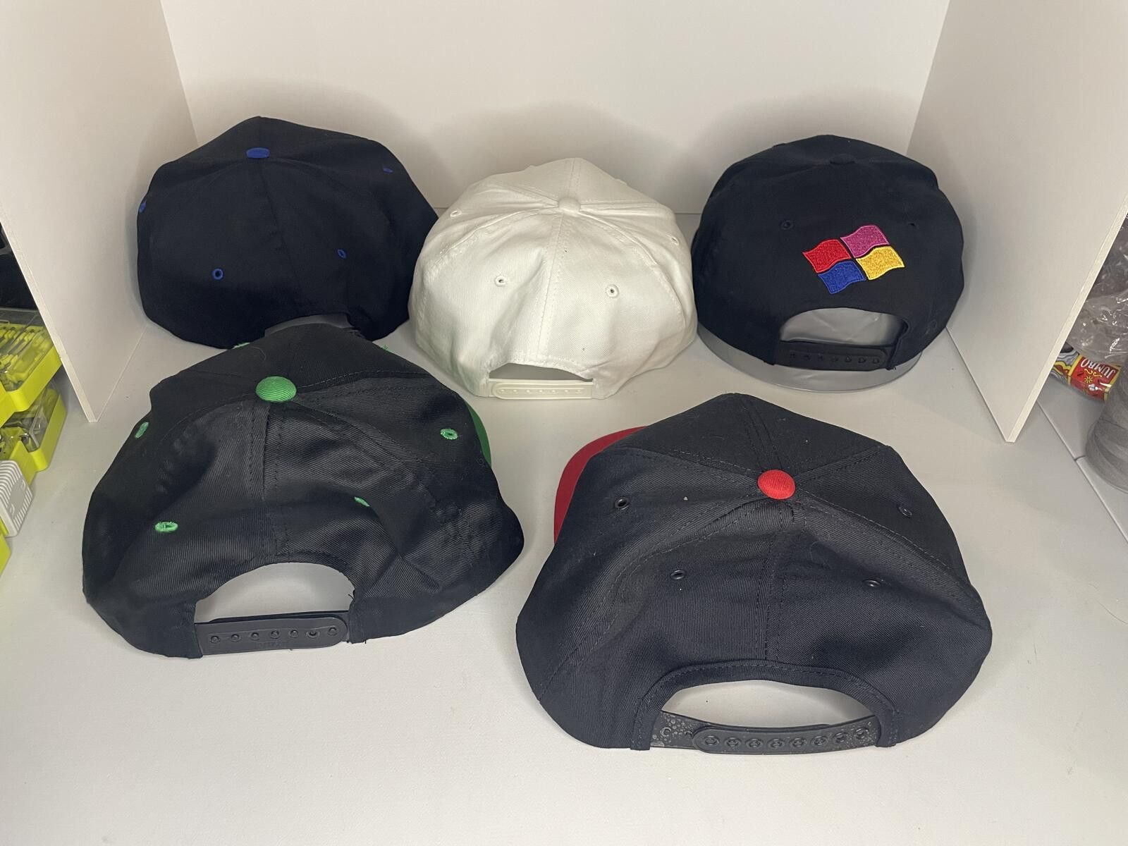 Various Vintage NASCAR and Racing Team Snapback Hats - Set of 5 Size ONE SIZE - 2 Thumbnail