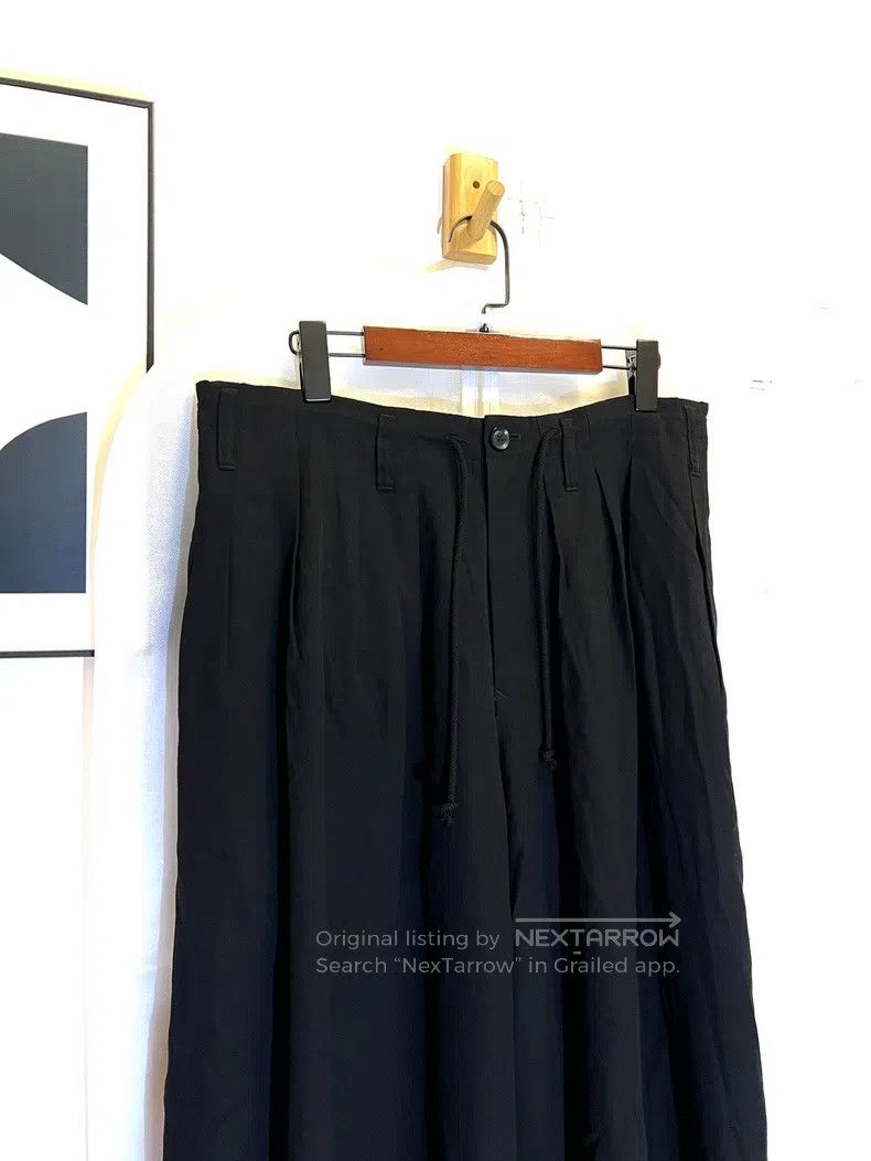 Yohji Yamamoto Yohji Yamamoto size 2 19 AW Pleated Tencel Barem pants Size US 28 / EU 44 - 7 Thumbnail
