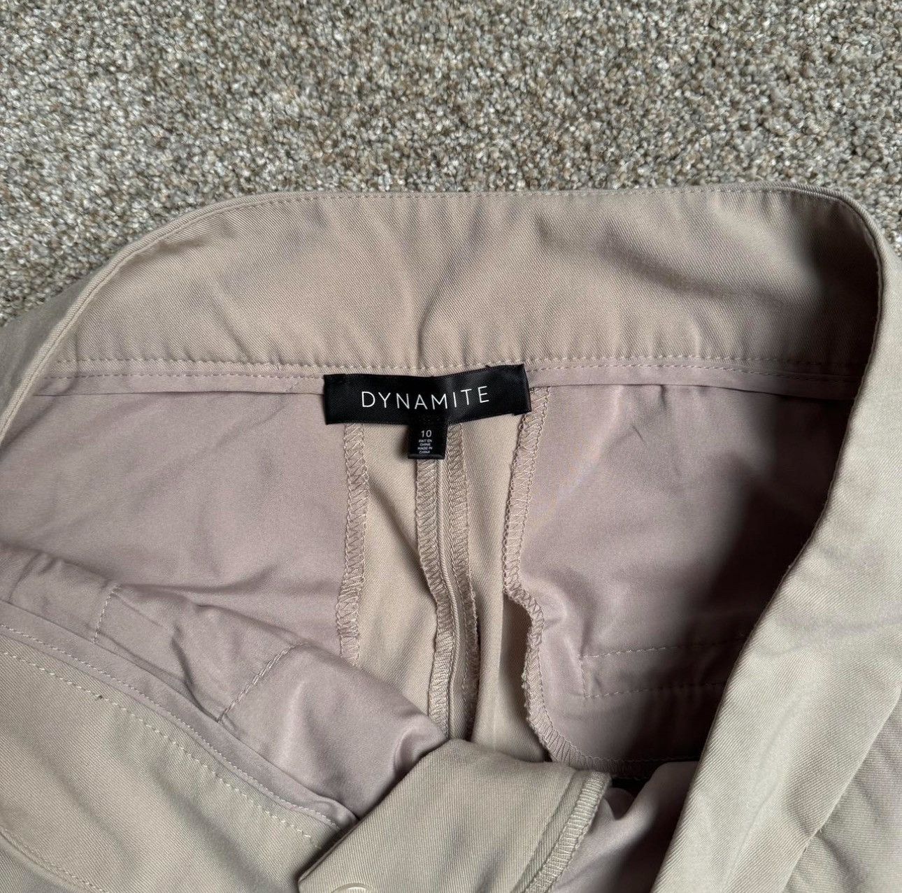 Other DYNAMITE “TAN” WIDE LEG SLACKS Size US 31 - 5 Thumbnail