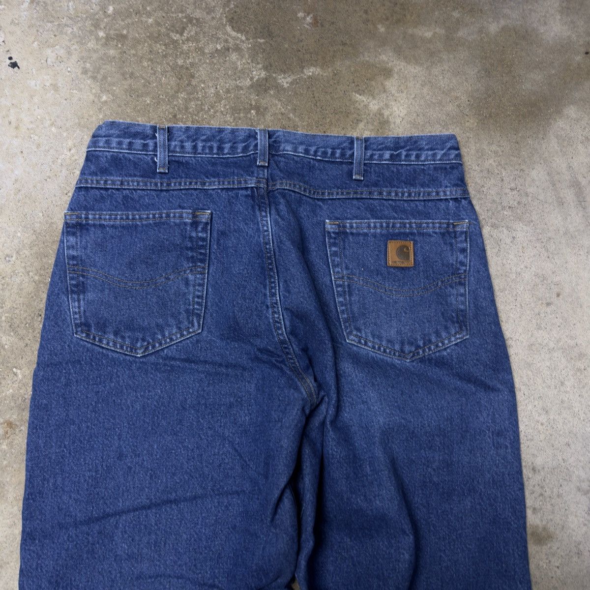 Carhartt VINTAGE CARHARTT BLANKET LINED DENIM WORK JEANS 36x30 Size US 36 / EU 52 - 7 Thumbnail