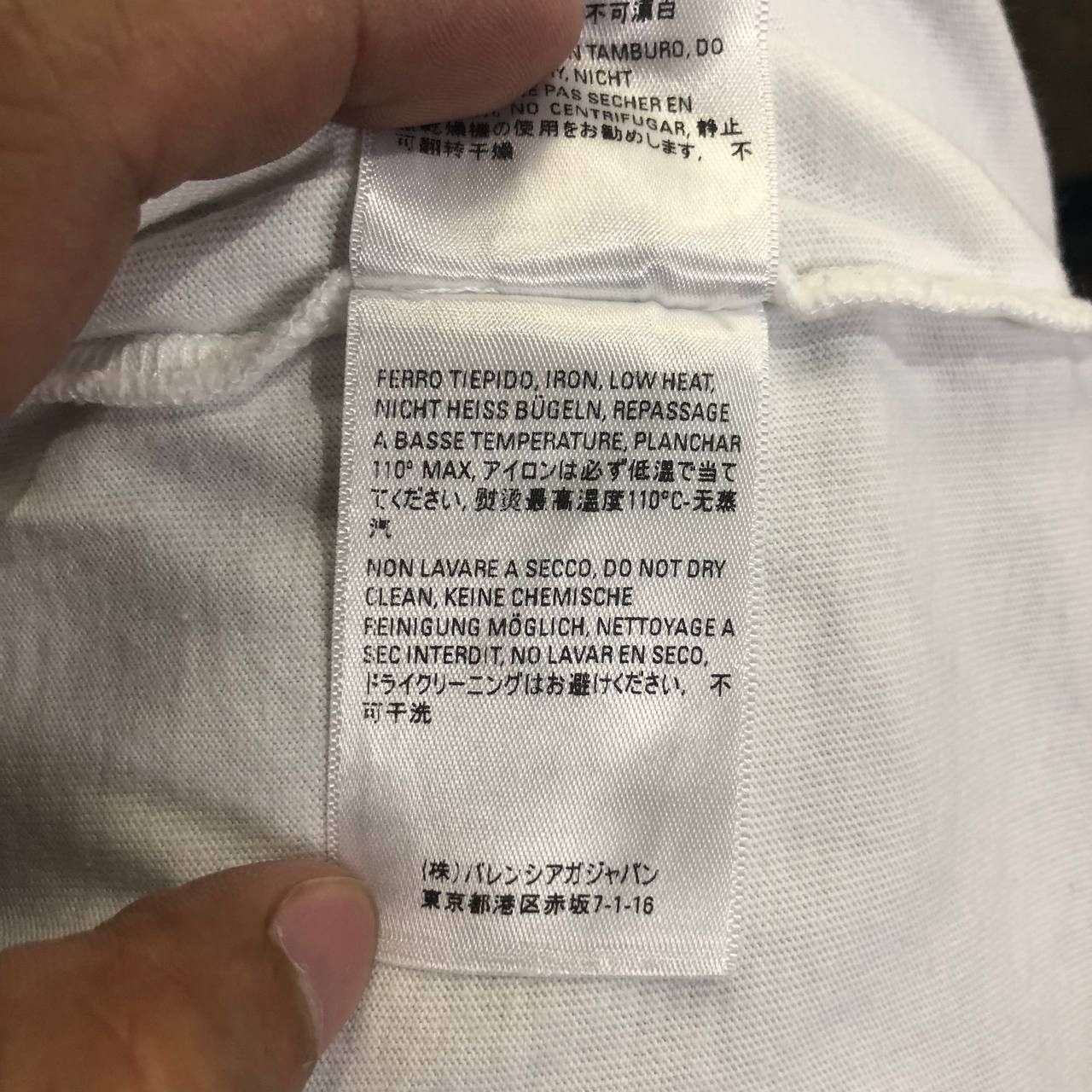 Balenciaga Balenciaga Crew tee Size US L / EU 52-54 / 3 - 9 Thumbnail