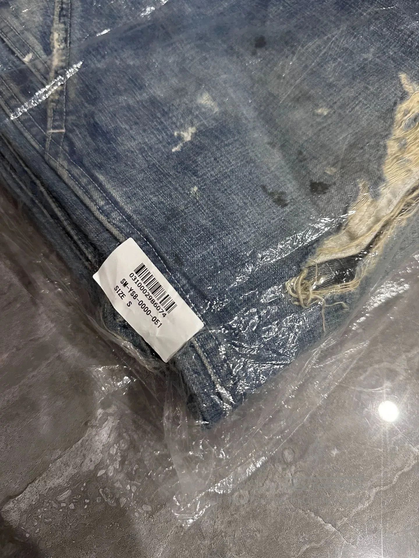 Saint Michael Saint Michael Distressed Denim Pants. Size US 28 / EU 44 - 6 Thumbnail