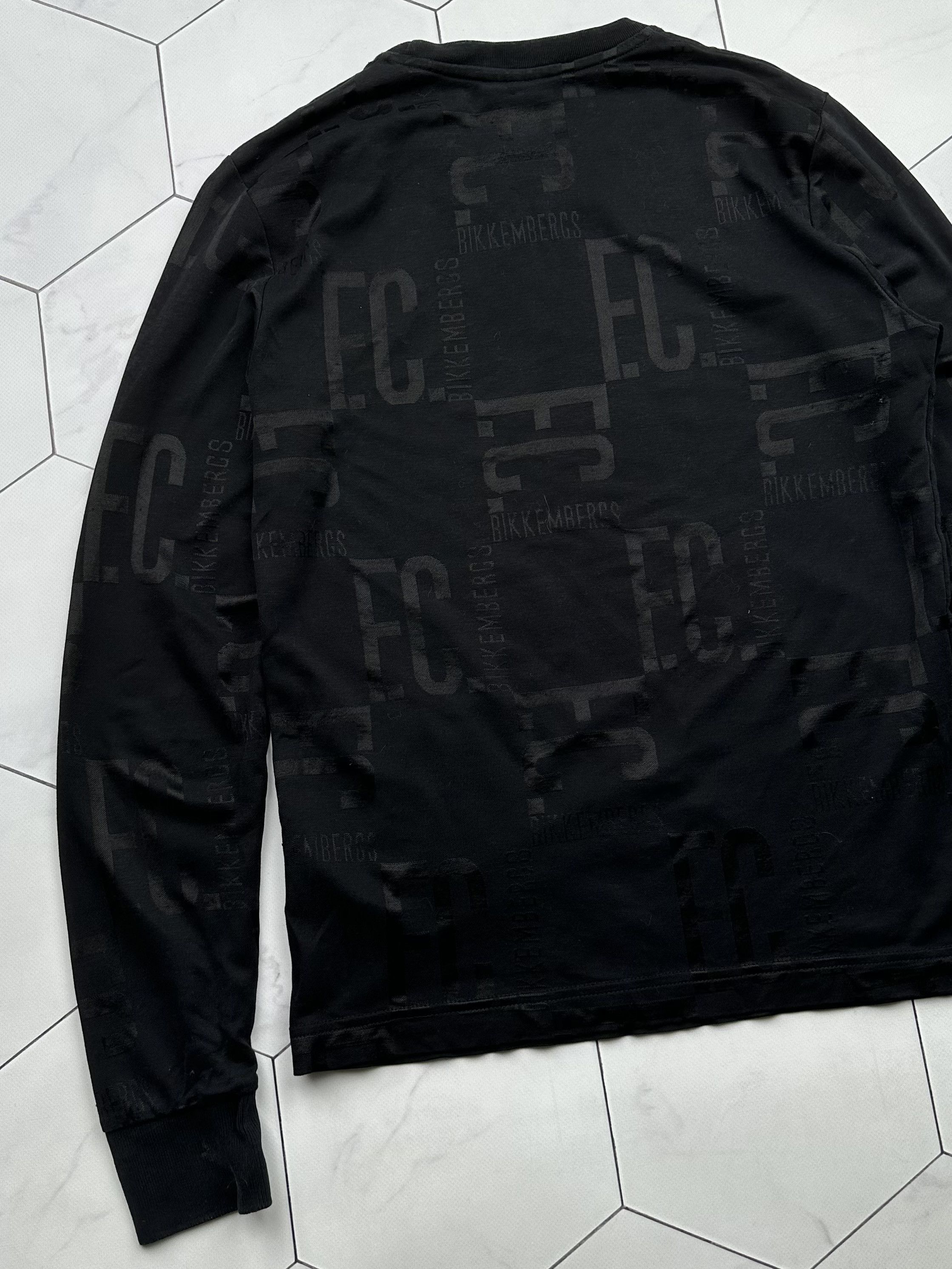 Dirk Bikkembergs Bikkembergs Vintage Printed Long Sleeve (B44) Size US S / EU 44-46 / 1 - 8 Thumbnail