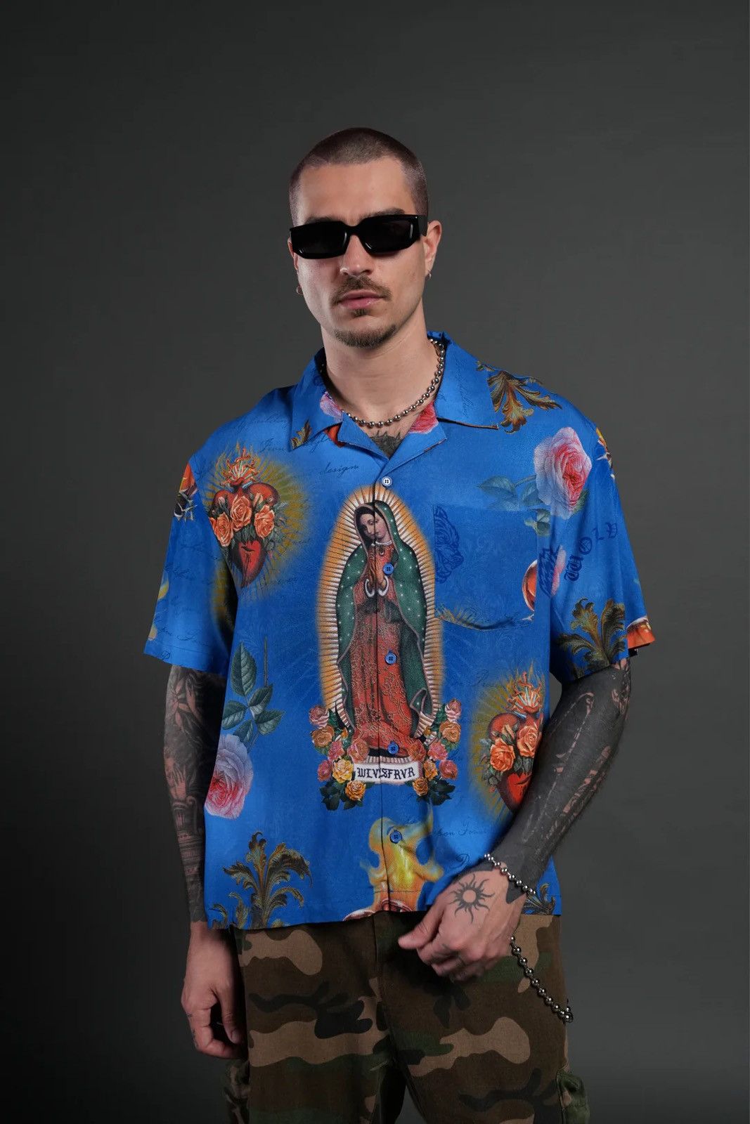 Darc Sport SACRED PATH MID-LENGTH BUTTON UP Size US M / EU 48-50 / 2 - 2 Thumbnail