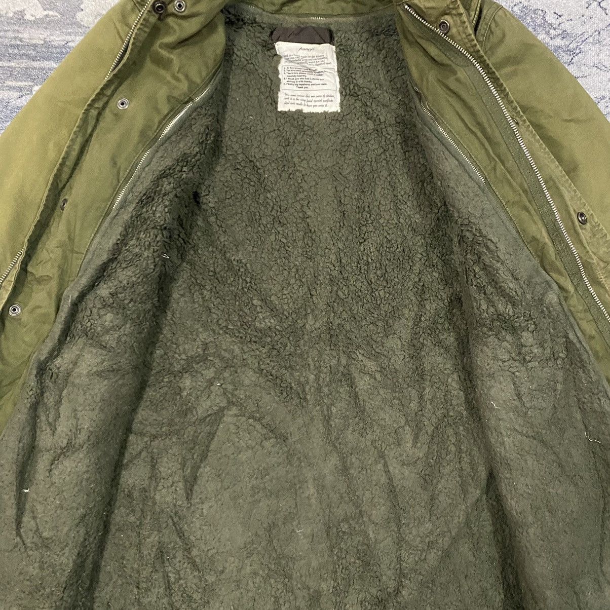 Japanese Brand × Vintage Vintage Japan Panaji Sherpa Military Parka Jacket Size L / US 10 / IT 46 - 9 Thumbnail