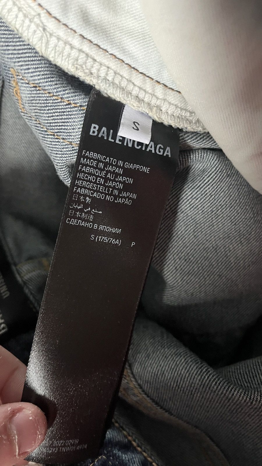 Balenciaga RARE Balenciaga Mudshow Denim Size US 32 / EU 48 - 3 Thumbnail
