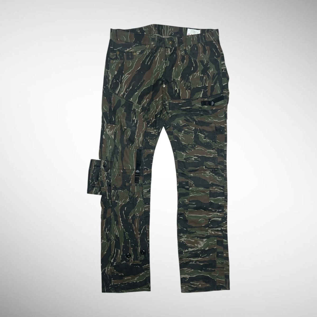 20471120 20471120 PAPER Hyoma Reconstructed Militaly Pants Size US 32 / EU 48 - 1 Thumbnail