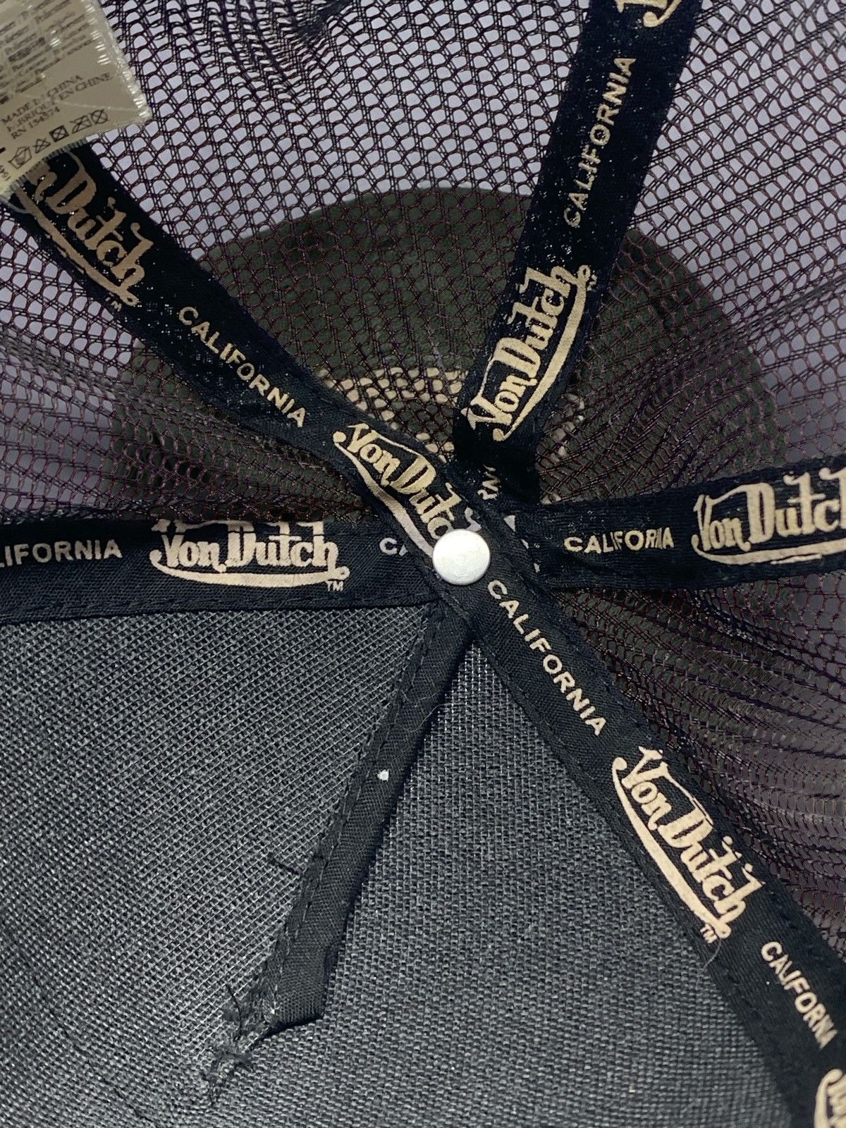 Von Dutch Von Dutch cap Y2k Trucker Hat Size ONE SIZE - 13 Thumbnail