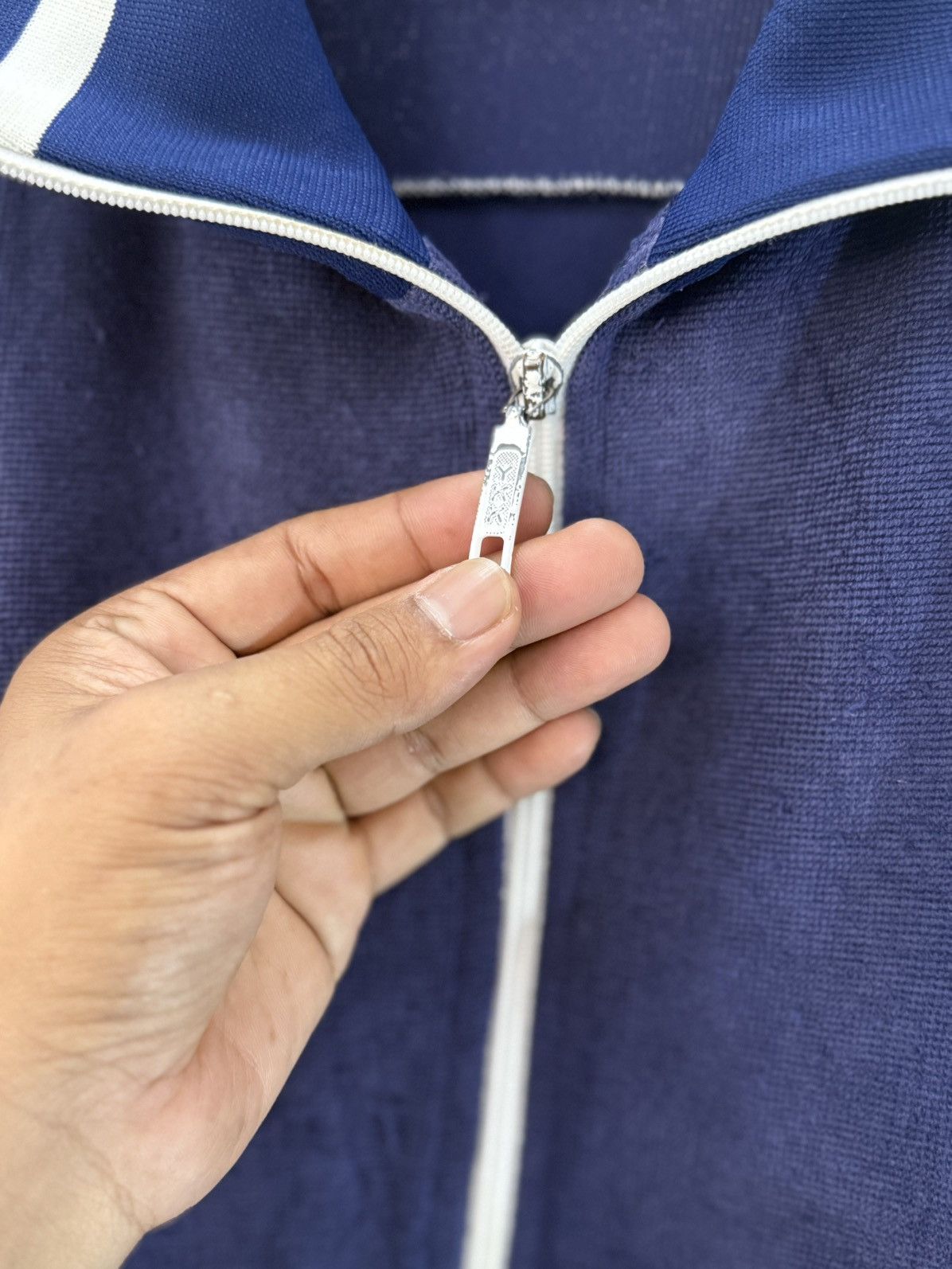 Vintage 🔥 Vintage 80's Germany Grasshoppers Velour Track Jacket - L Size US L / EU 52-54 / 3 - 12 Thumbnail