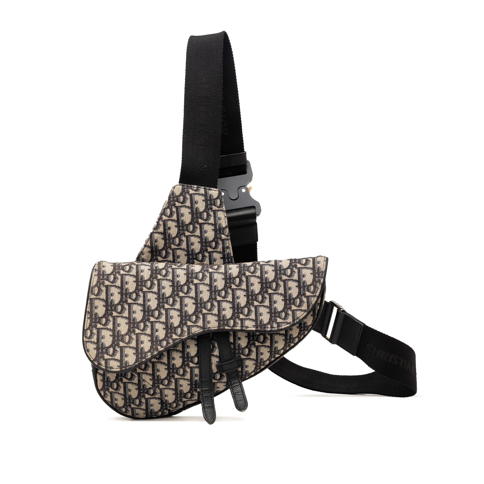Dior Oblique Canvas Saddle Crossbody Size ONE SIZE - 1 Thumbnail